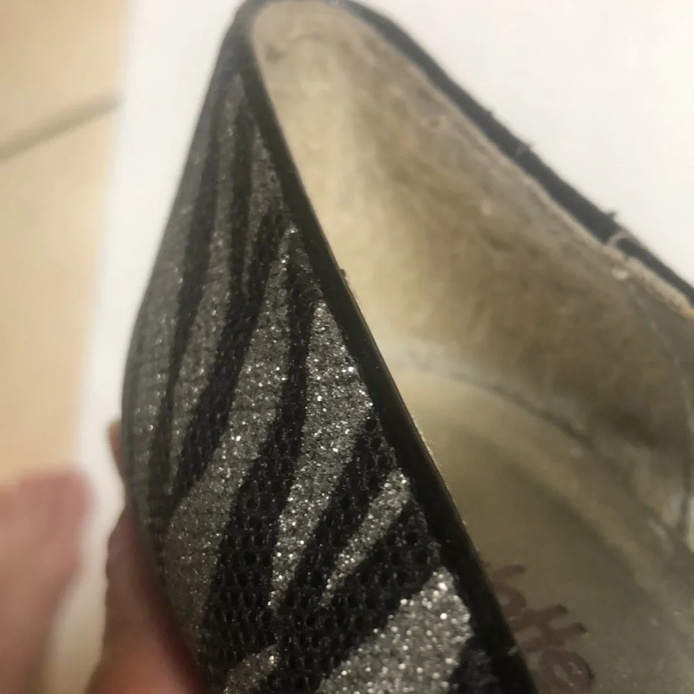 Charlotte Russe Silver Black Zebra‎ Platfor…